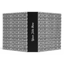 XOXO LOVE 2" Scrapbook Album