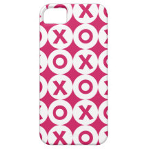 XOXO Love Pink and White iPhone 5 Case-Mate ID