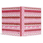 XOXO Love Scrapbook Album ~ ZAZZLE FEATURED DESIGN 3 Ring Binder