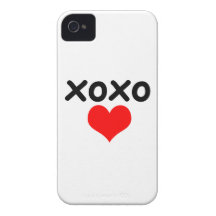 xoxo - love valentine's day iPhone 4 Case-Mate cases