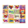 XOXO Love Word Artwork Paintings Canvas Art Print