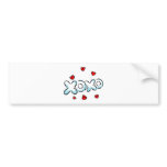 Xoxo Valentine Bumper Stickers