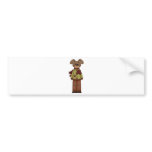 xoxo valentine puppy dog bumper sticker