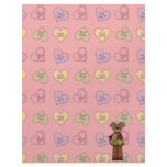 xoxo valentine puppy dog letterhead design