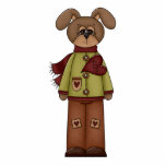 xoxo valentine puppy dog photo cut out