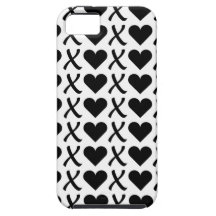XOXO White iPhone 5 Covers