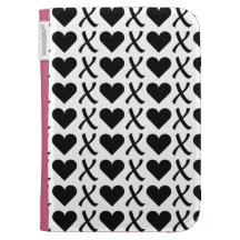 XOXO White Kindle Case