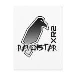 XR2 MK1 perched logo Post Cards