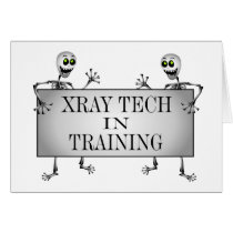 Xray In Training Greeting Card