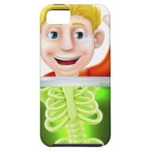 Xray Man Waving iPhone 5 Case