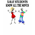 XRAY STUDENTS KNOW ALL MOVES t-shirts by friskybiz XRAY STUDENTS KNOW ALL MOVES t-shirts