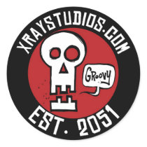 Xray Studios Est 2051 Sticker