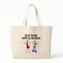 XRAY TECHS  KNOW ALL THE MOVES TOTE BAG