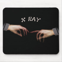 XRAY TOUCH REMINISCENT OF LEONARDO DAVINCI MOUSE PAD