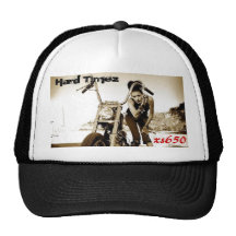 xs650, Hard Timez,...bobber yamaha Mesh Hats