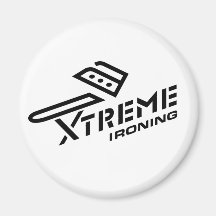 Xtreme Ironing Magnet