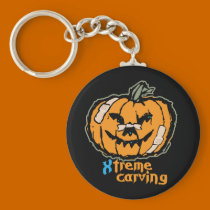 Xtreme Pumpkin Carving keychains