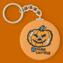Xtreme Pumpkin Carving keychains
