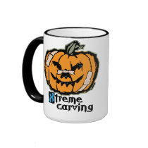 Xtreme Pumpkin Carving mugs