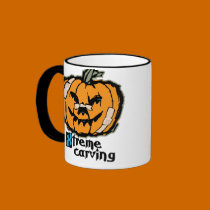 Xtreme Pumpkin Carving mugs
