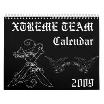 xtreme team calendar