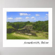 Xunantunich Mayan Ruins Belize Print
