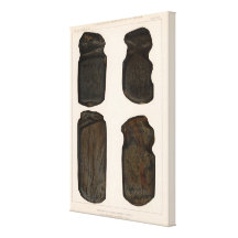 XVII Stone implements, New Mexico Stretched Canvas Prints