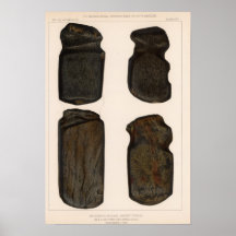 XVII Stone implements, New Mexico Posters