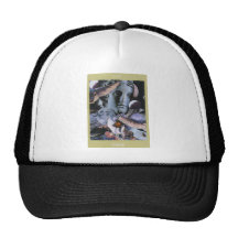 XVIII- Moon Voyager Tarot Mesh Hat