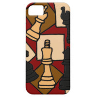 XW- Chess Abstract Art Design iPhone 5 Cover