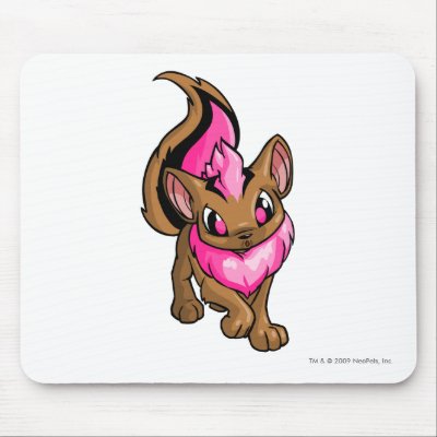 Xweetok Pink Mouse Pads by neopets