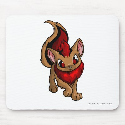 Xweetok Red Mouse Pad by neopets