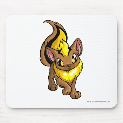 Xweetok Yellow Mouse Mat by neopets