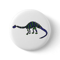XX- Abstract Art Brontosaurus Dinosaur Pins
