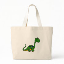 XX- Adorable Cute Dinosaur Cartoon Tote Bag
