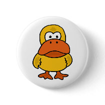 XX- Angry Duck Cartoon Pin