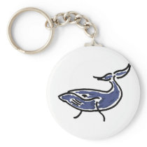 XX- Artistic Blue Whale Keychains