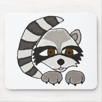 XX- Artistic Raccoon Mousepads