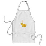 XX- Artsy Bunny Rabbit Design aprons