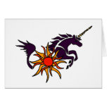 XX- Awesome Leaping Unicorn Card