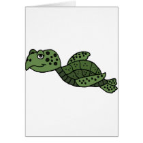 XX- Awesome Sea Turtle Card