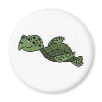 XX- Awesome Sea Turtle Refrigerator Magnets