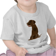 XX- Chocolate Labrador Retriever Puppy Dog T-shirt