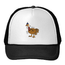 XX- Cold Turkey Cartoon Mesh Hat