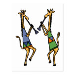 XX- Dancing Giraffes Post Cards