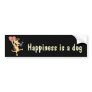 XX- Dancing Puppy Dog Love Bumper Sticker