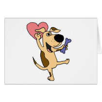 XX- Dancing Puppy Dog Love Cards