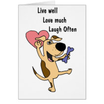 XX- Dancing Puppy Dog Love Cards