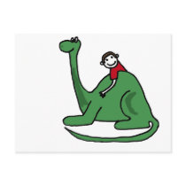 XX- Dinosaur Love Post Card