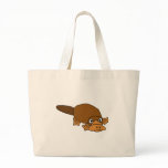 XX- Duck Billed Platypus Cartoon Canvas Bags